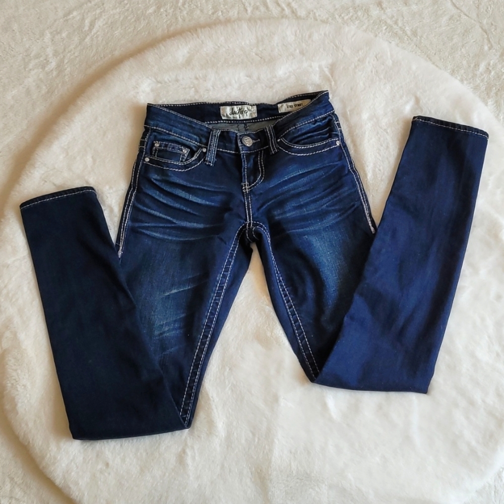 Daytrip Lynx Skinny Blue Denim Jeans Size 23L